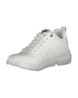 Gas White Artificial Leather Sneaker