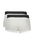 Cavalli Class White Cotton Men Boxer