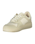 Tommy Hilfiger Beige Leather Men Sneaker