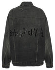 Balenciaga Balenciaga Denim Jacket With Used Effect