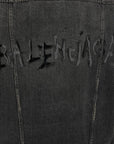 Balenciaga Balenciaga Denim Jacket With Used Effect