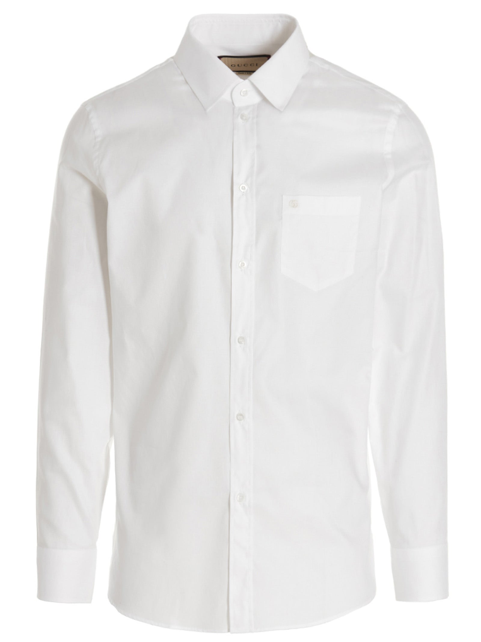 Gucci Gucci Embroidered Logo Shirt