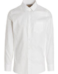 Gucci Gucci Embroidered Logo Shirt