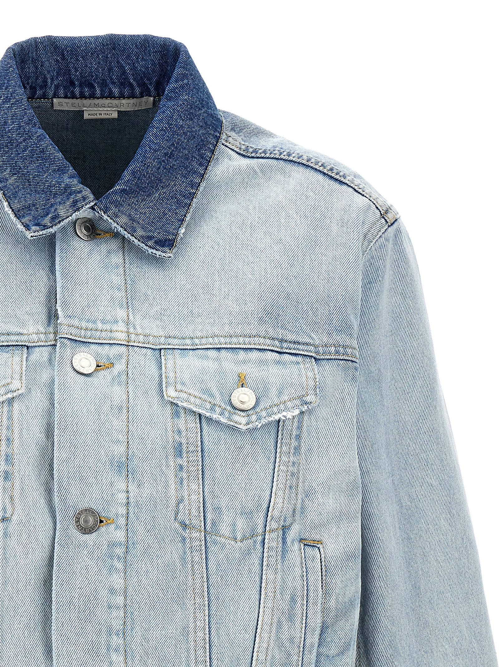 Stella Mccartney Stella Mccartney Layered Denim Jacket