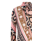 Emilio Pucci Emilio Pucci Soleil Print Chemisier Dress