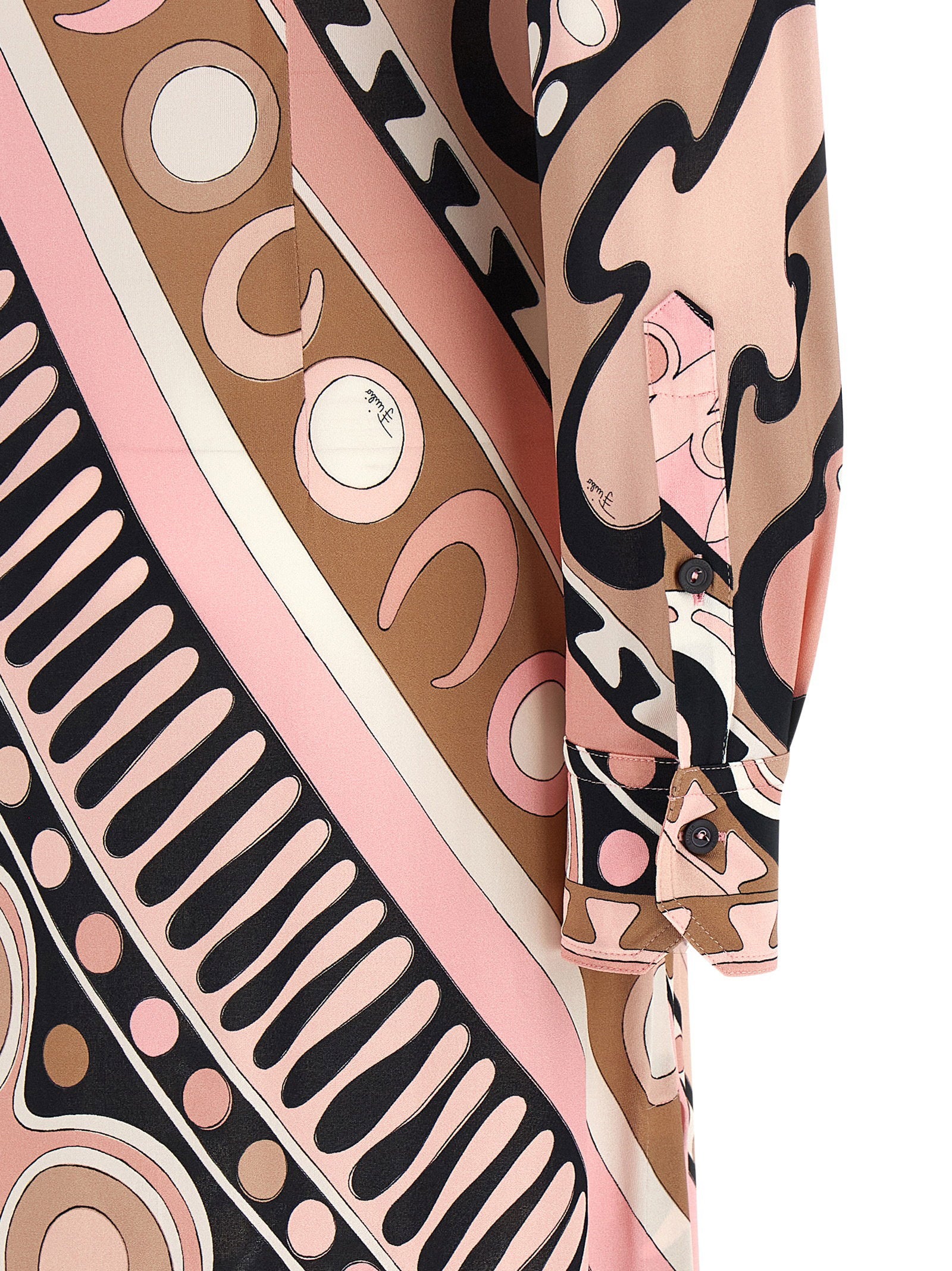 Emilio Pucci Emilio Pucci Soleil Print Chemisier Dress