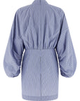 Zimmermann Zimmermann Drawstring Stripe Mini Dress