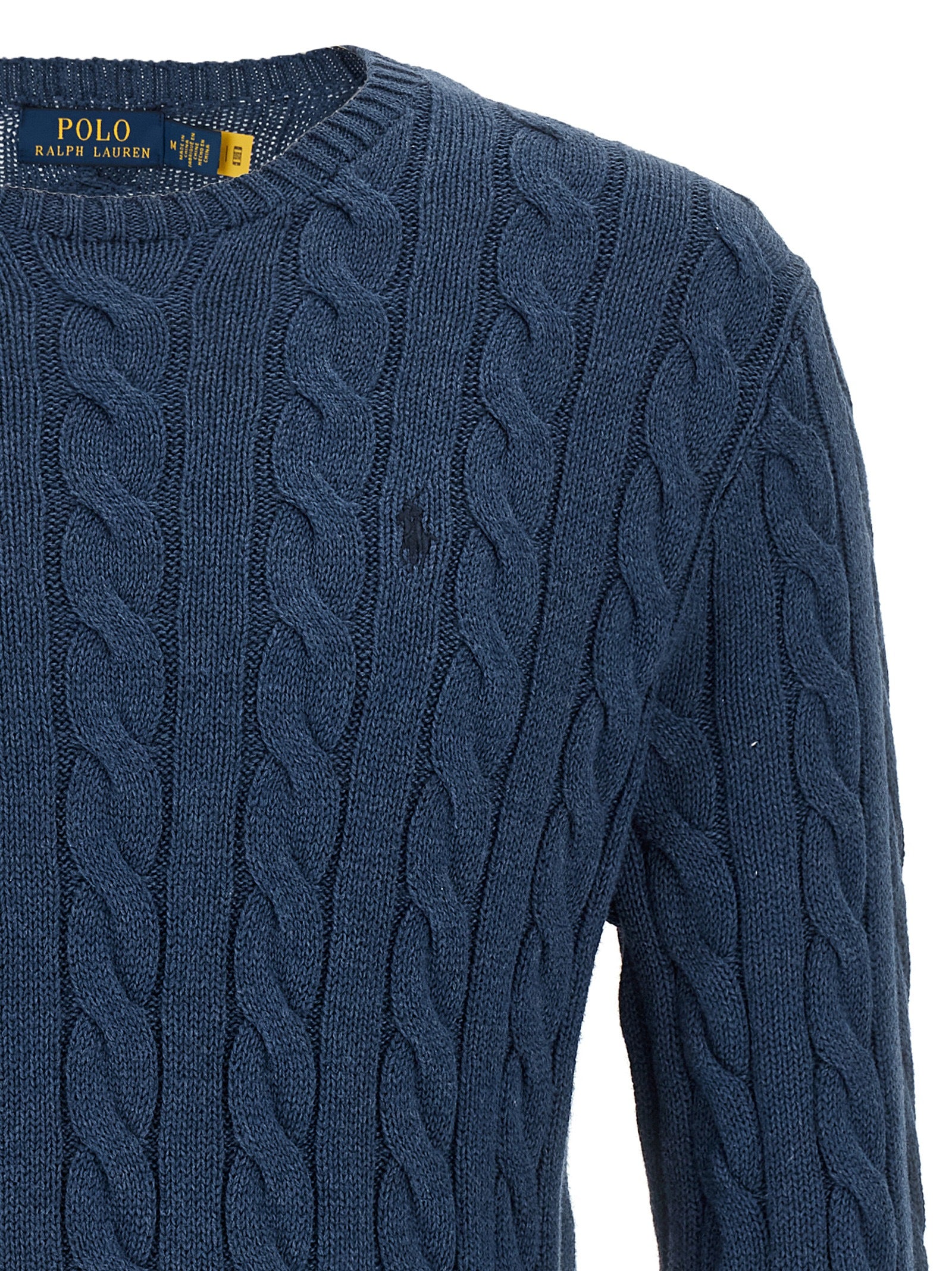 Polo Ralph Lauren Polo Ralph Lauren Cotton Braided Sweater