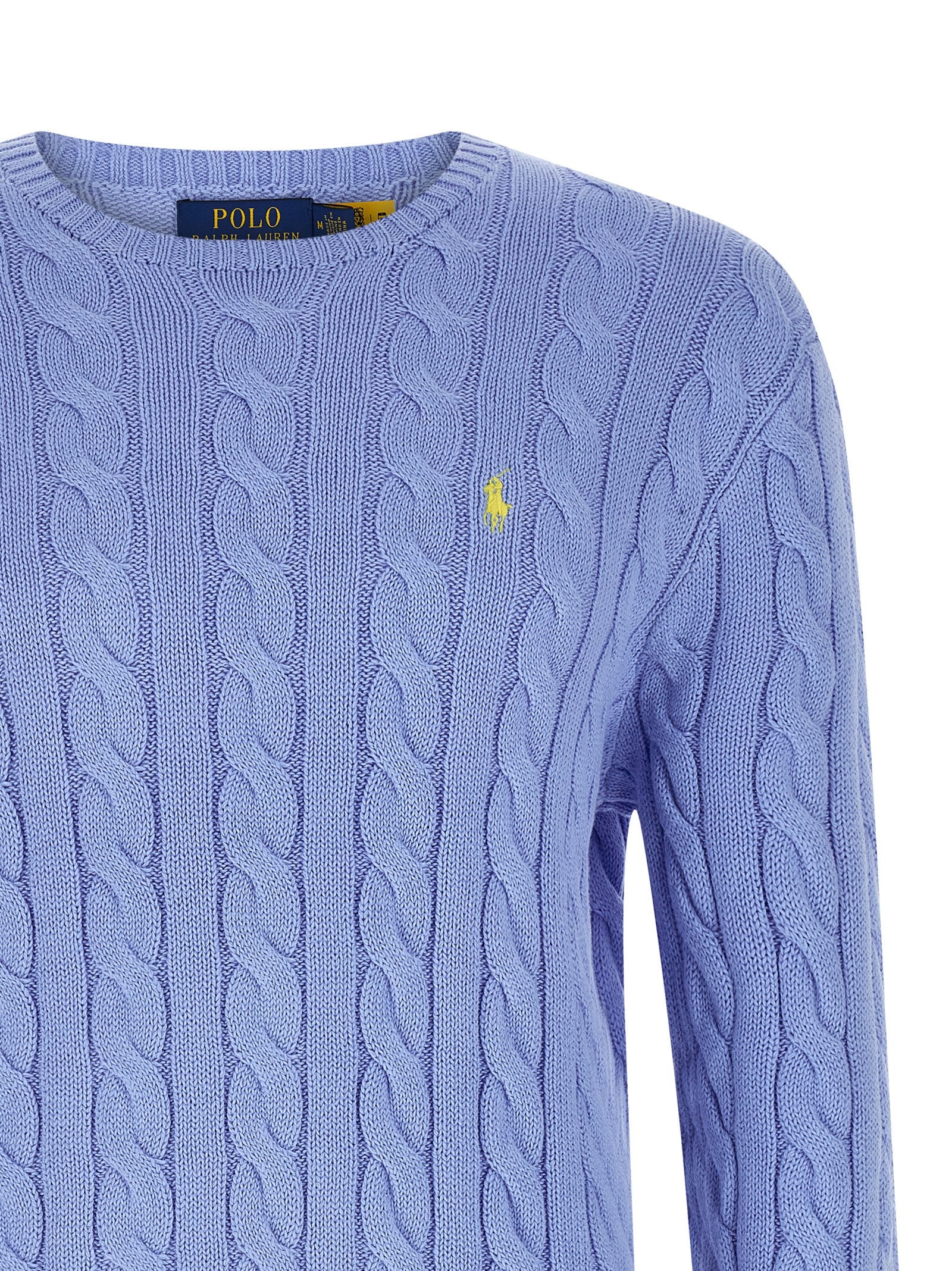 Polo Ralph Lauren Polo Ralph Lauren Cotton Braided Sweater
