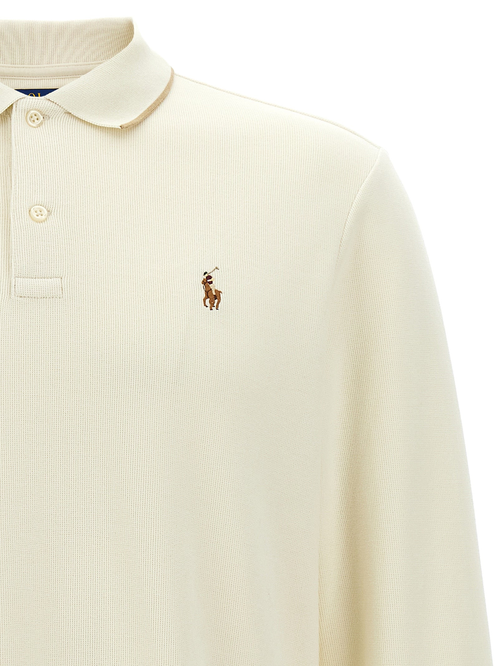 Polo Ralph Lauren Polo Ralph Lauren Fleece Cotton Polo Shirt