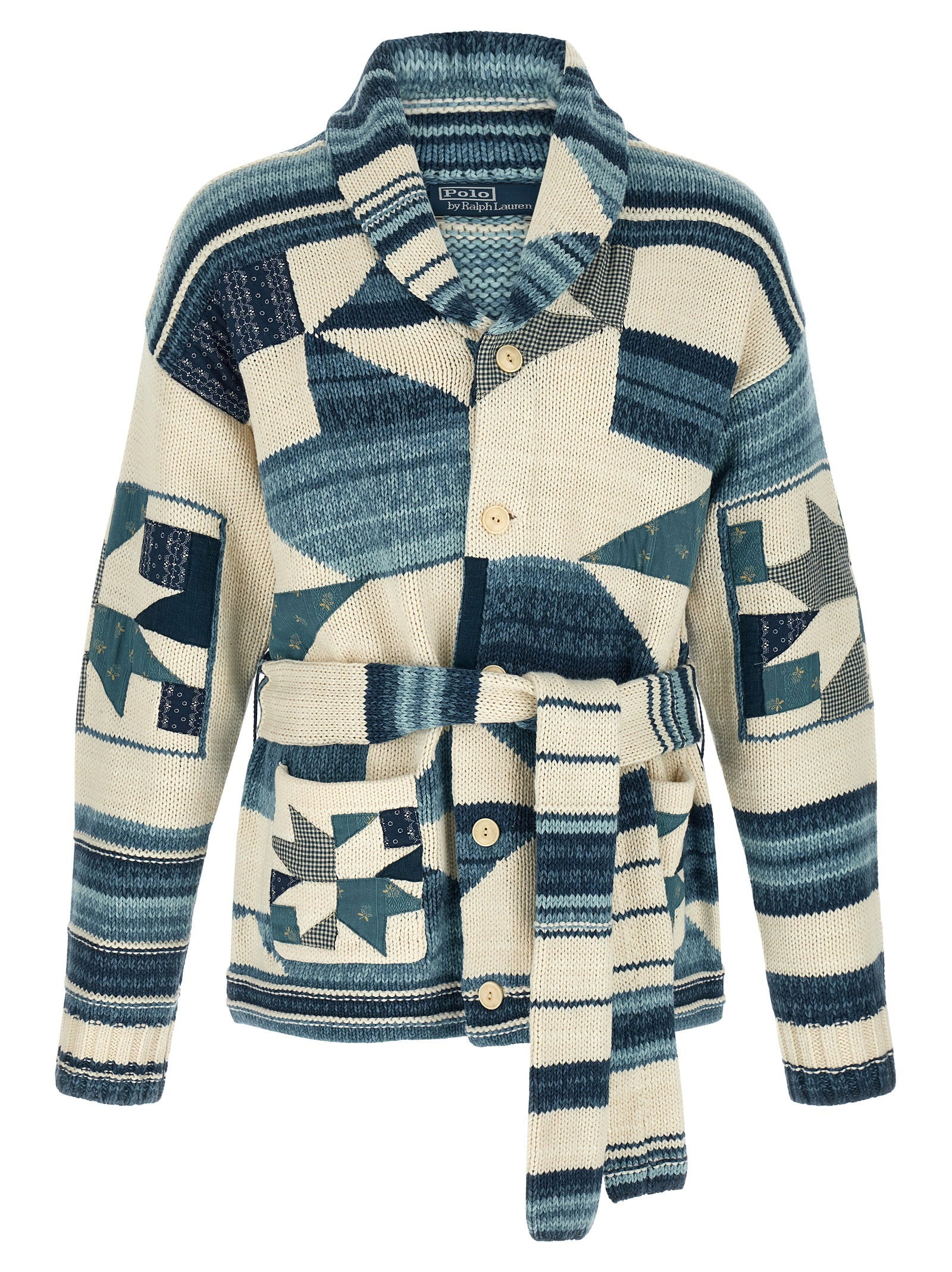 Polo Ralph Lauren Polo Ralph Lauren Patchwork Cardigan