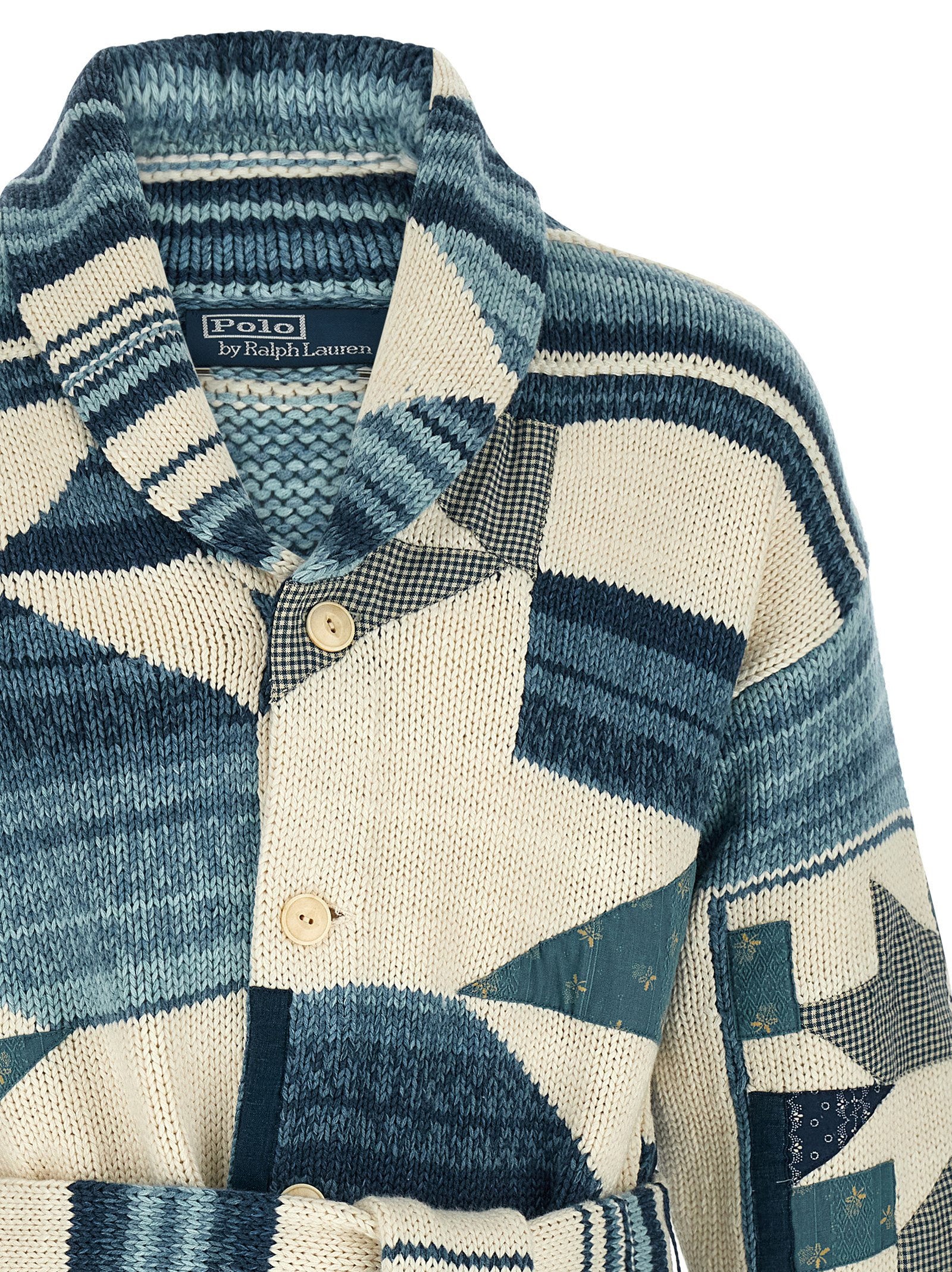 Polo Ralph Lauren Polo Ralph Lauren Patchwork Cardigan