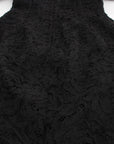 Dolce & Gabbana Elegant Black Floral Lace Maxi Dress