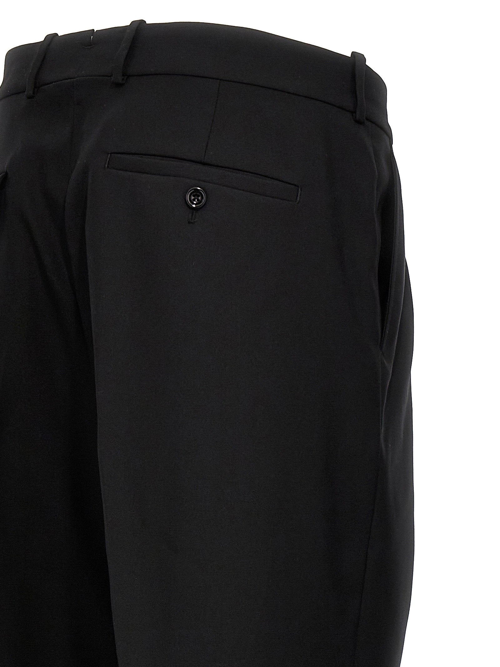 Alexander McQueen Alexander McQueen Gabardine Wool Pants