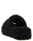 Balenciaga Balenciaga Furry Platform Slides