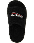 Balenciaga Balenciaga Furry Platform Slides