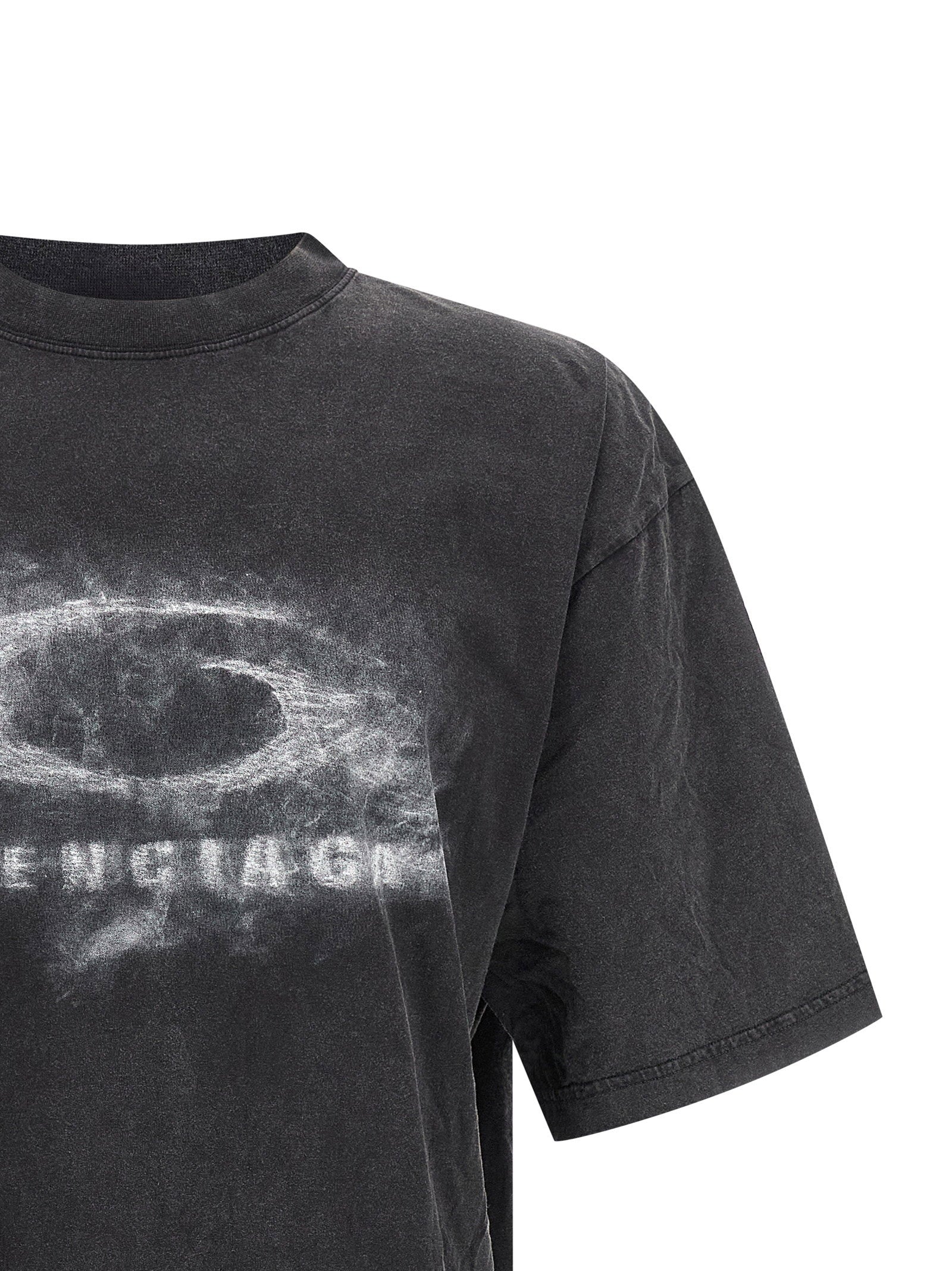 Balenciaga Balenciaga Washed Crayon Loop T-shirt