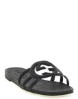 Gucci Incrocio Gg Sandals - Gucci Lido Line