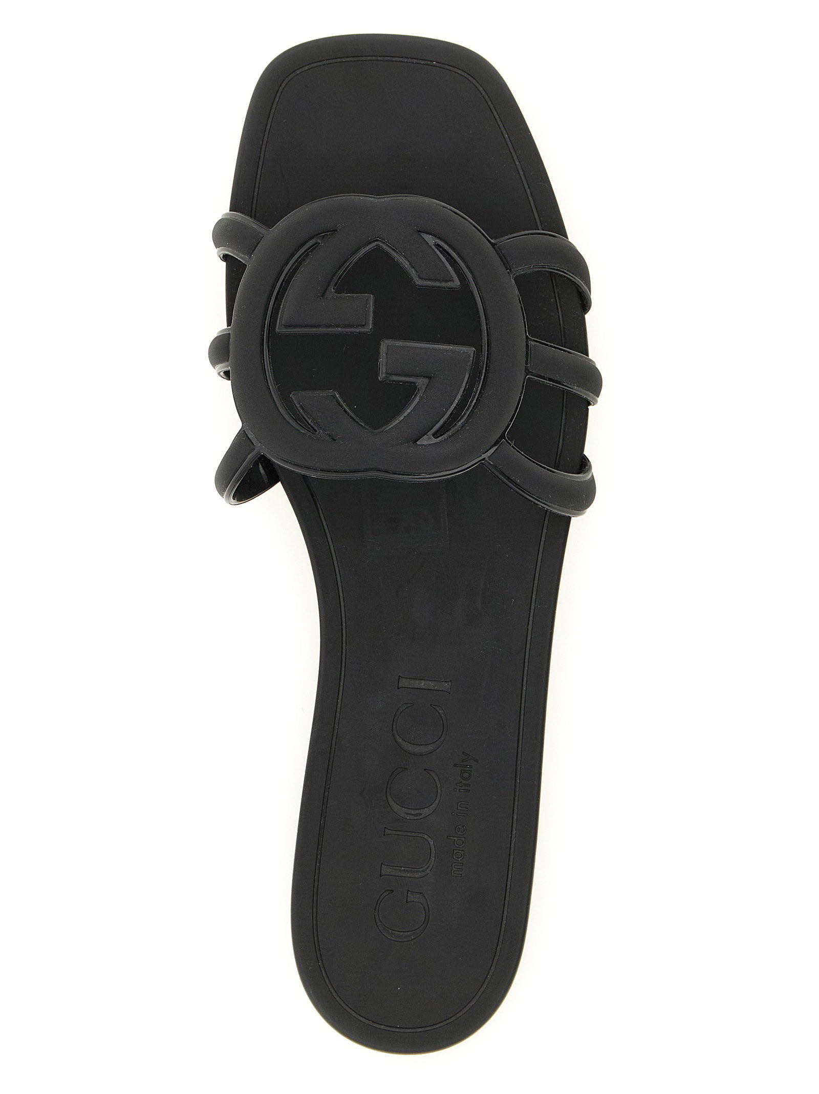Gucci Incrocio Gg Sandals - Gucci Lido Line