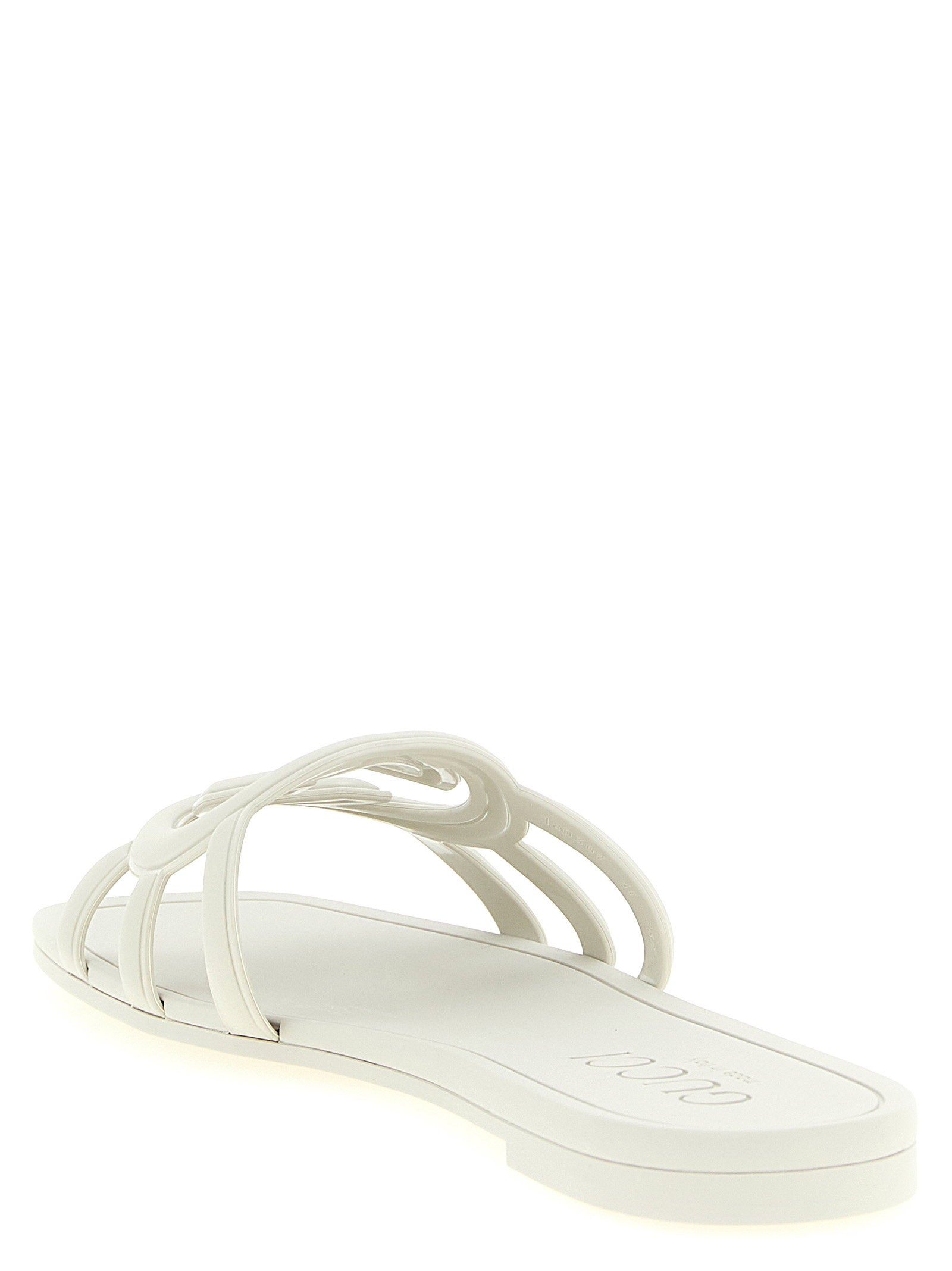Gucci Incrocio Gg Sandals - Gucci Lido Line