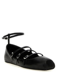 Alexander McQueen Alexander McQueen Leather Strap Ballet Flats