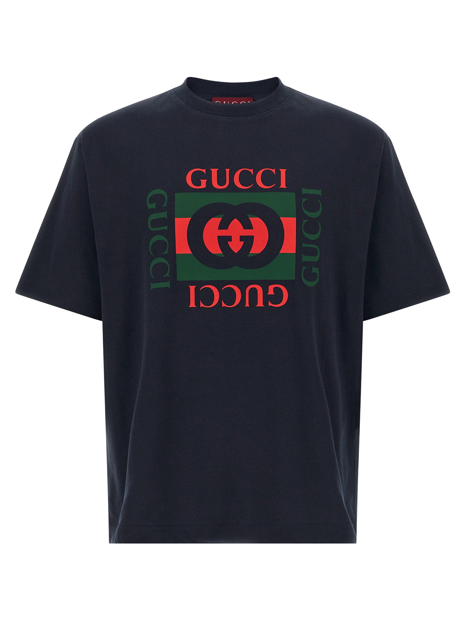 Gucci Gucci Logo Print T-shirt