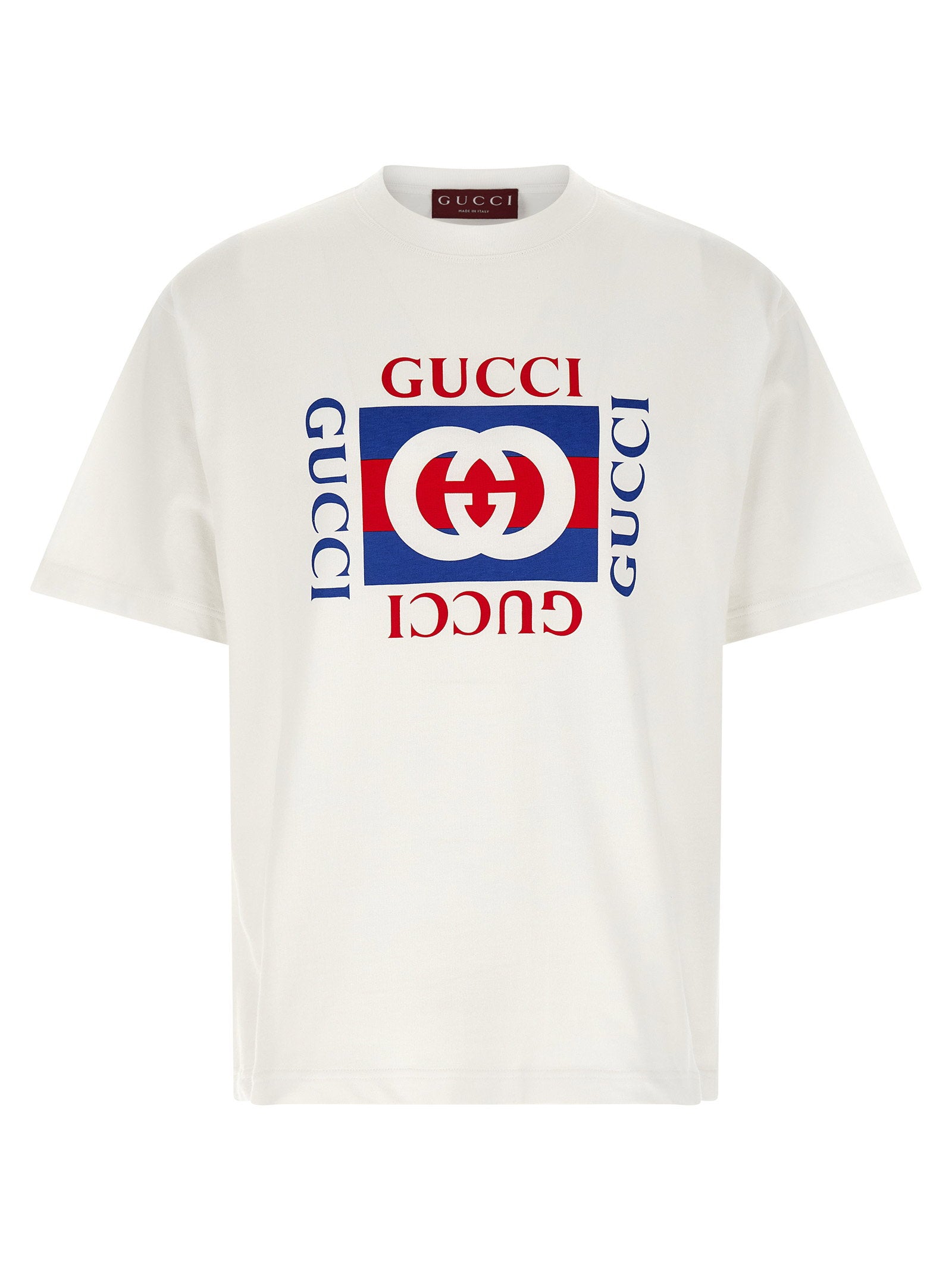 Gucci Gucci Logo Print T-shirt