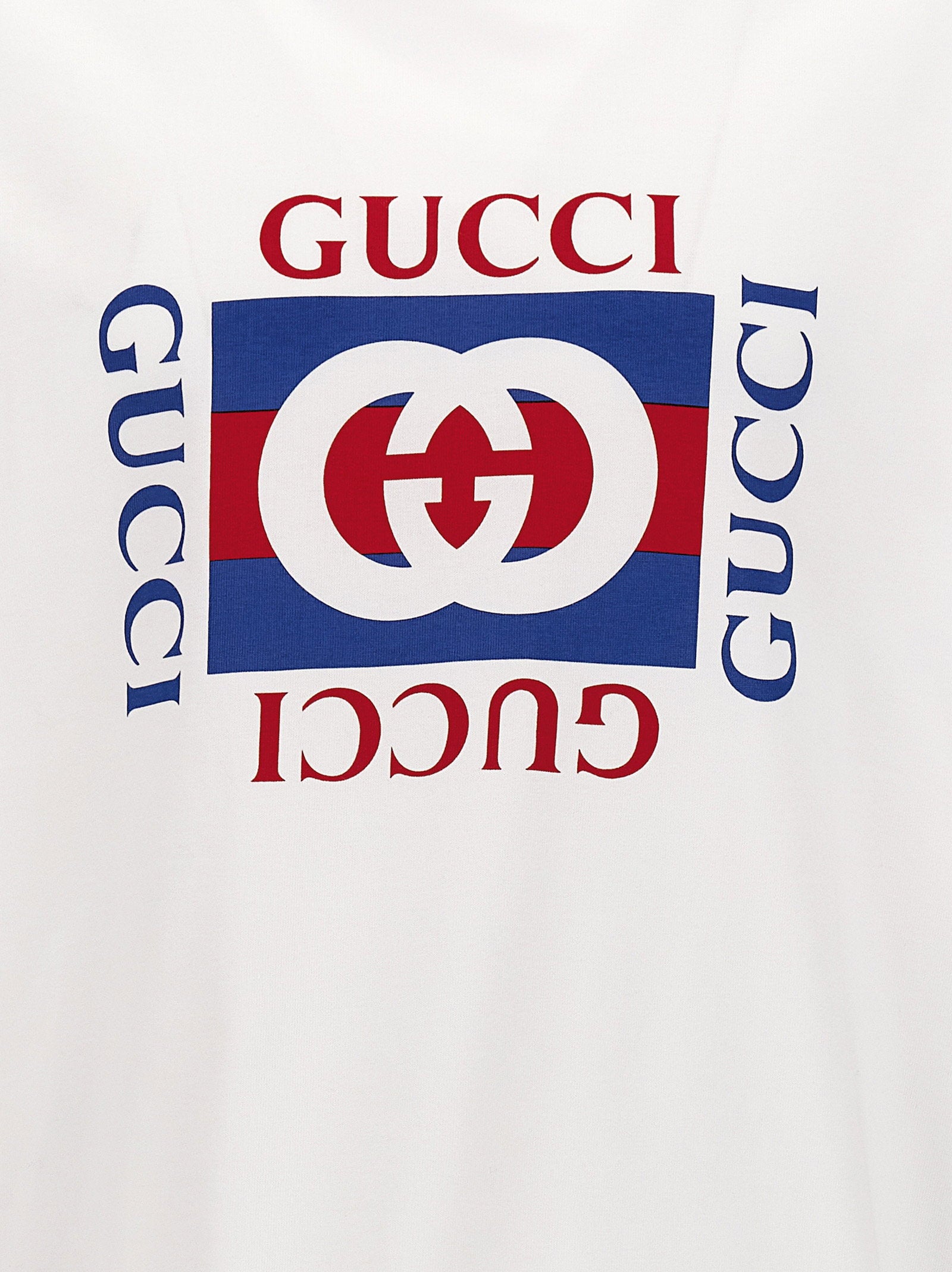 Gucci Gucci Logo Print T-shirt