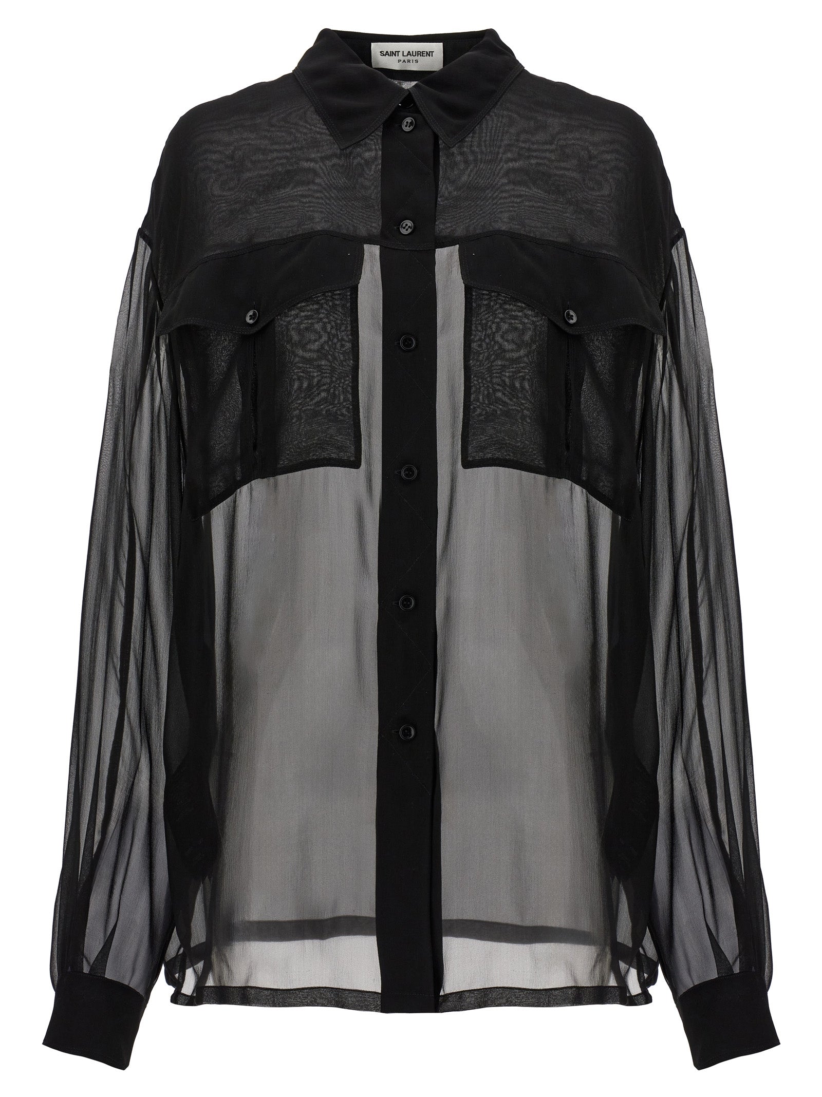 Saint Laurent Saint Laurent Silk Muslin Shirt