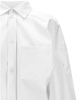 Balenciaga Balenciaga Asymmetric Shirt With Logo Embroidery
