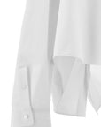Balenciaga Balenciaga Asymmetric Shirt With Logo Embroidery