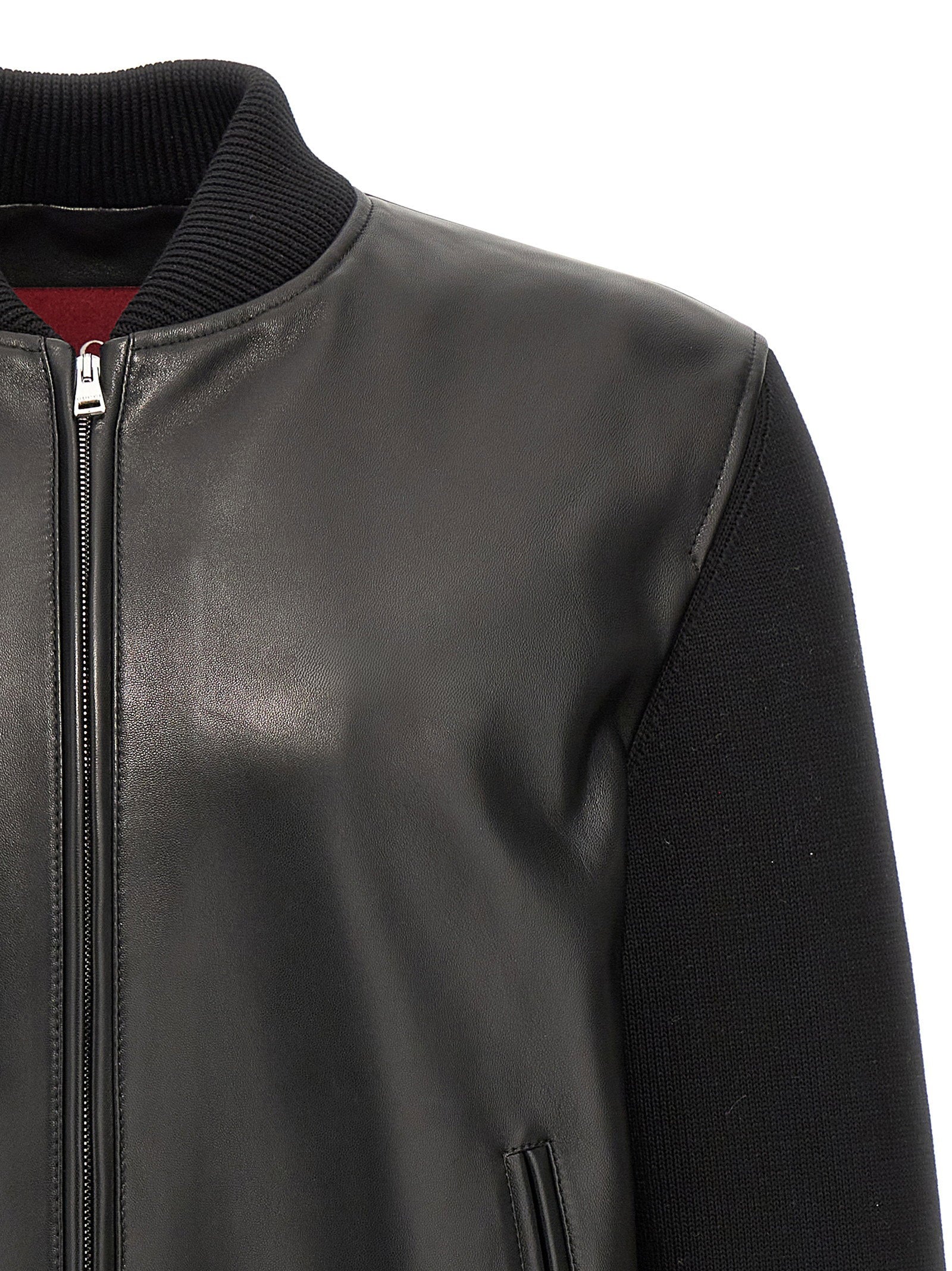 Gucci Gucci Bimaterial Bomber Jacket