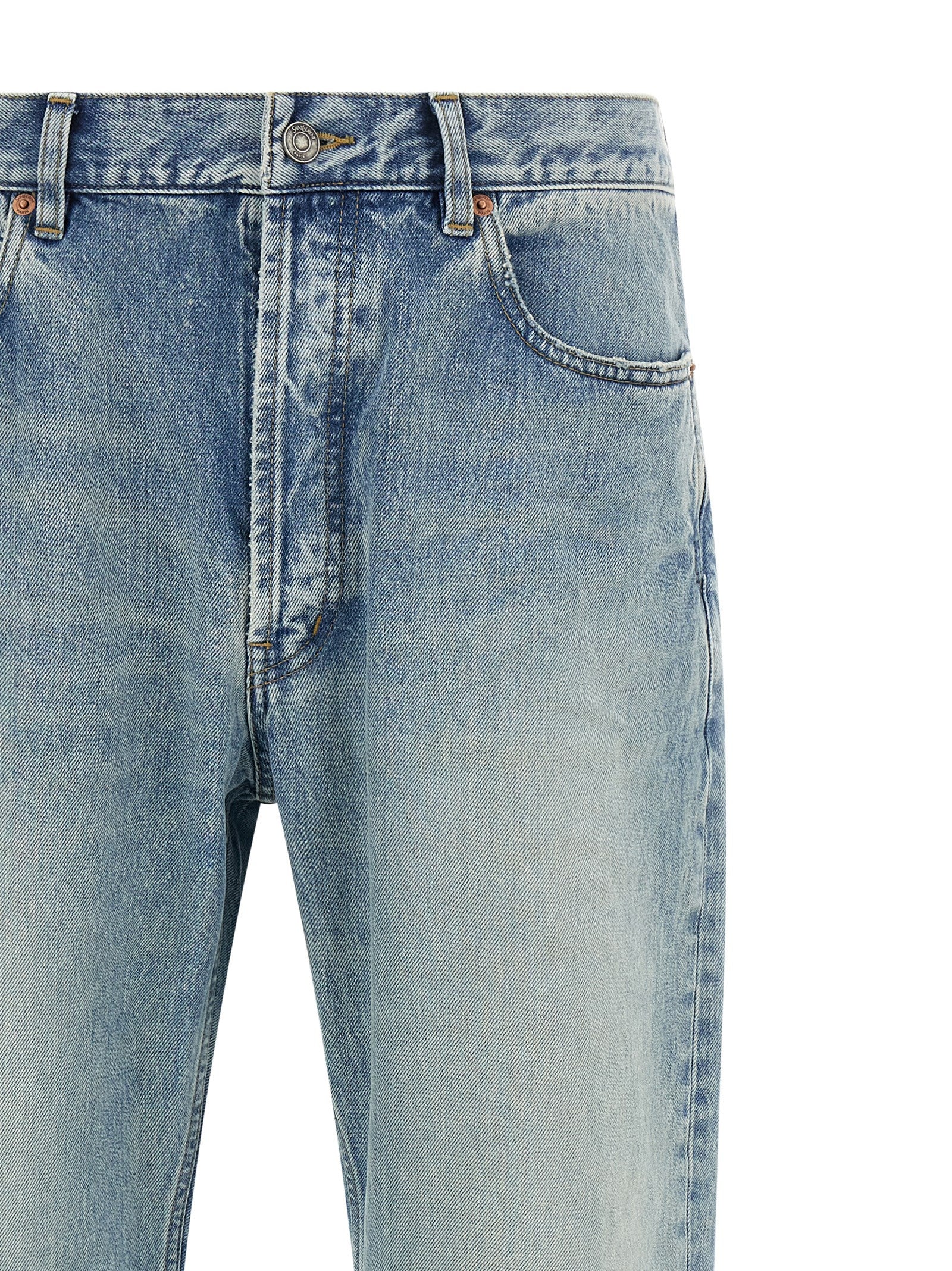 Saint Laurent Saint Laurent Wide Leg Jeans