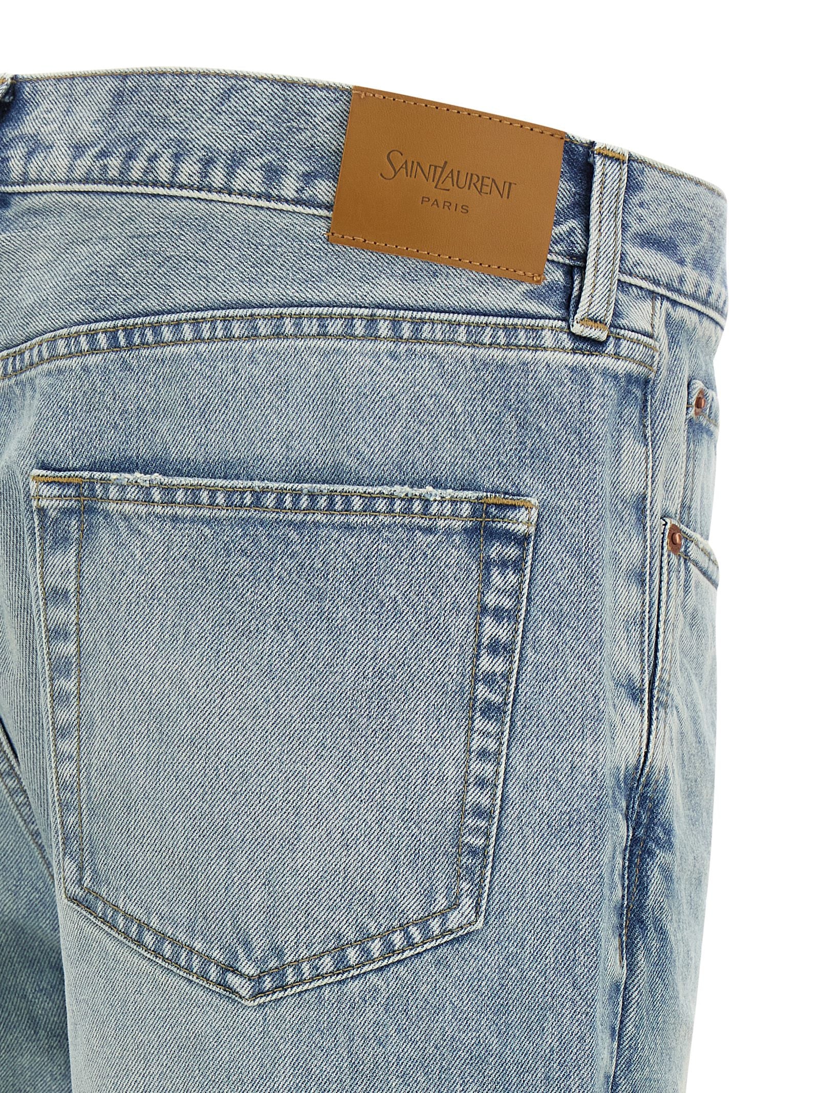Saint Laurent Saint Laurent Wide Leg Jeans
