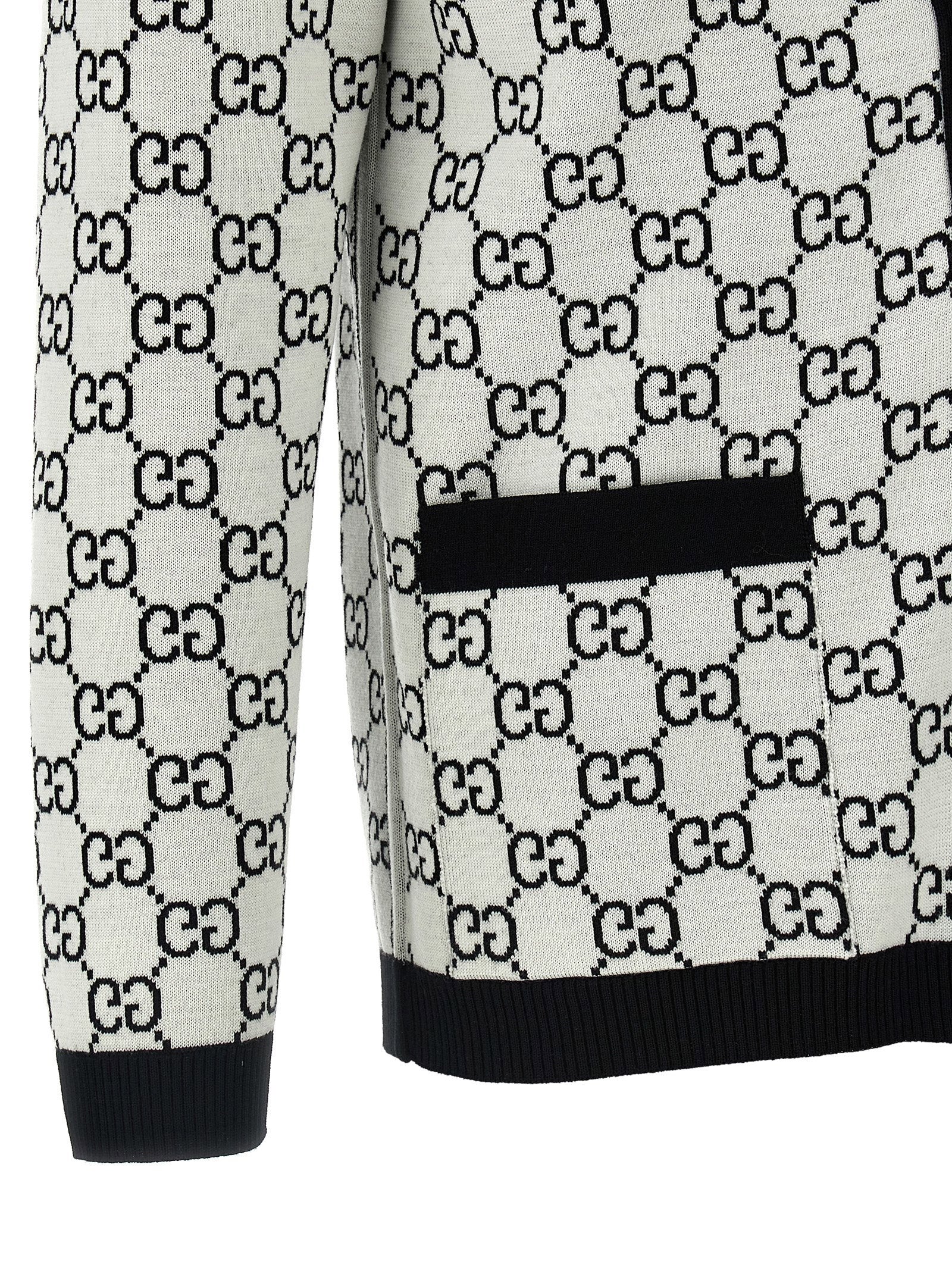 Gucci Gucci Gg Reversible Cardigan