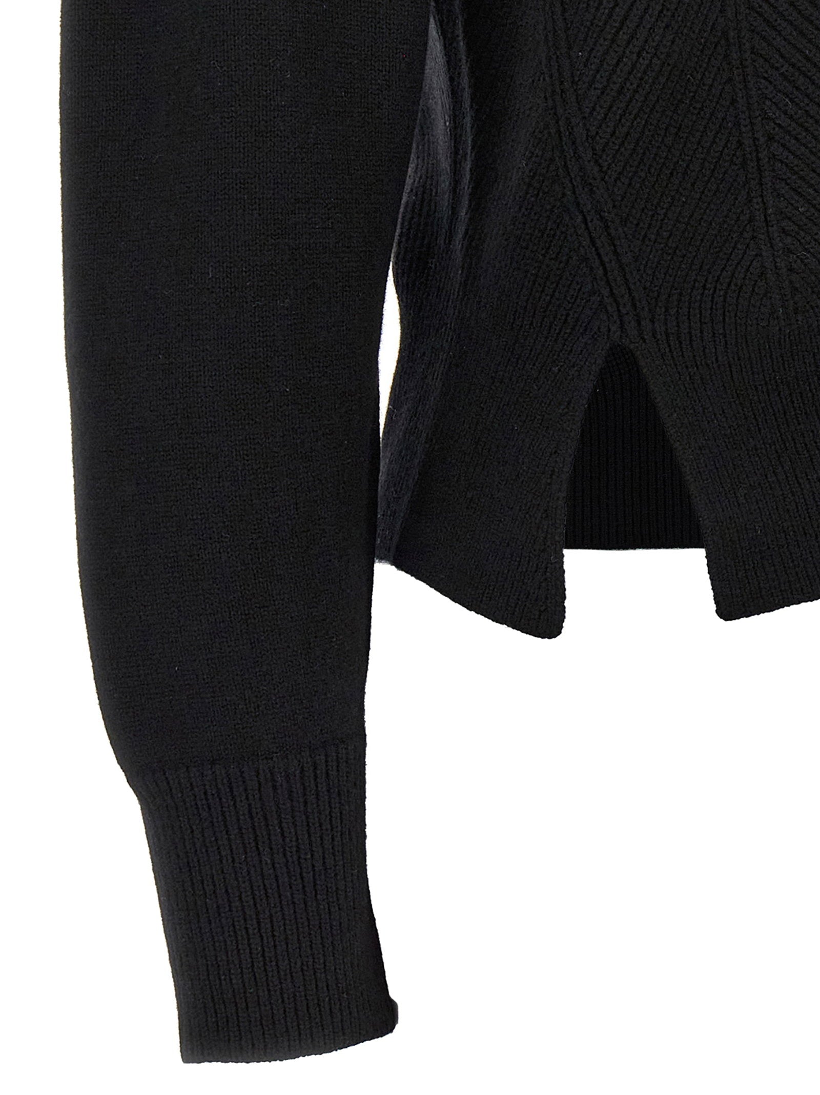 Alexander McQueen Alexander McQueen Chevron Corset Sweater