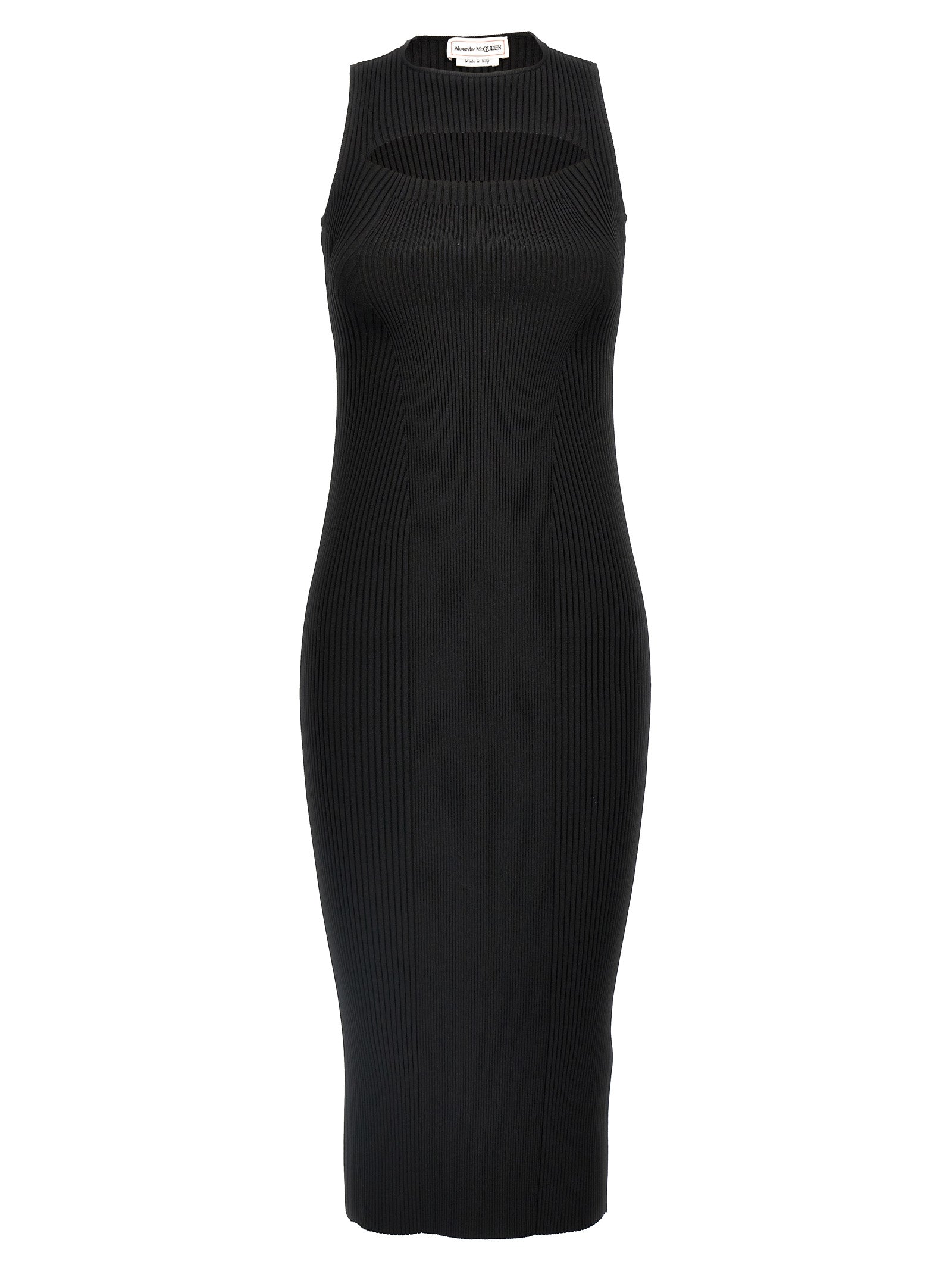 Alexander McQueen Alexander McQueen Ribbed Knit Dress