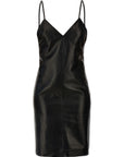 Saint Laurent Saint Laurent Leather Slip Dress