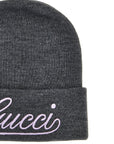 Gucci Gucci Logo Embroidery Beanie