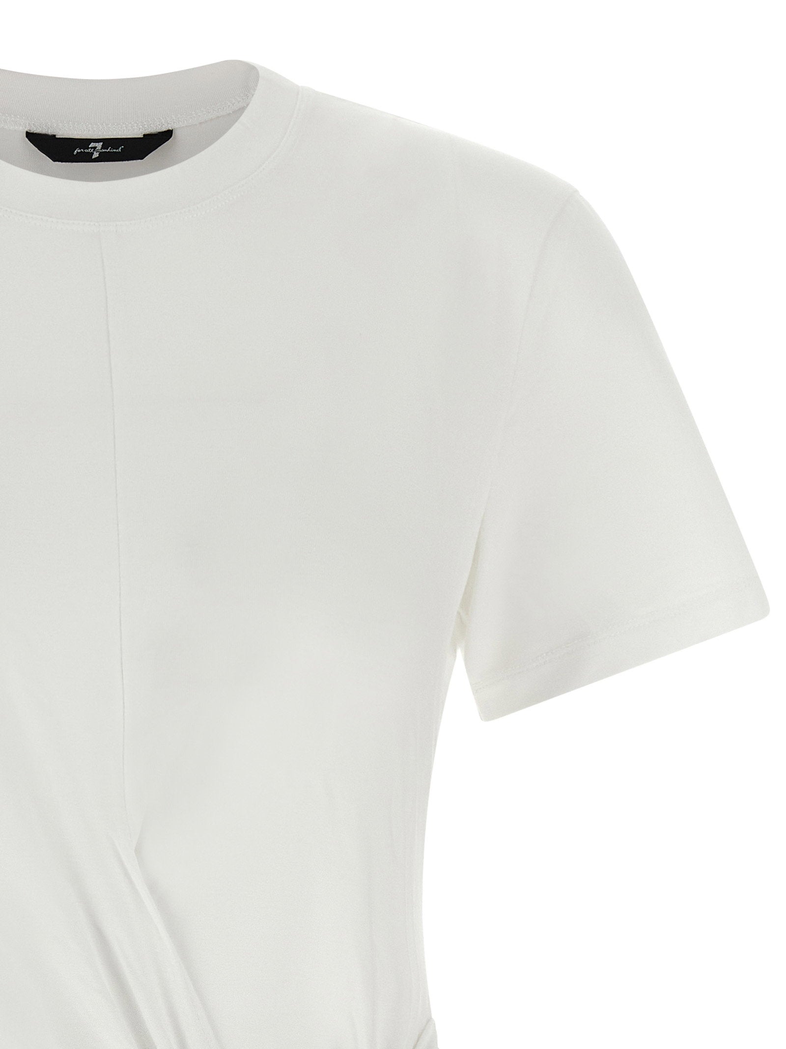 7 For All Mankind 7 For All Mankind Draped Detail T-shirt