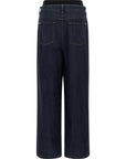 7 For All Mankind 7 For All Mankind Banded Slouchy Wide Jeans