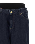 7 For All Mankind 7 For All Mankind Banded Slouchy Wide Jeans