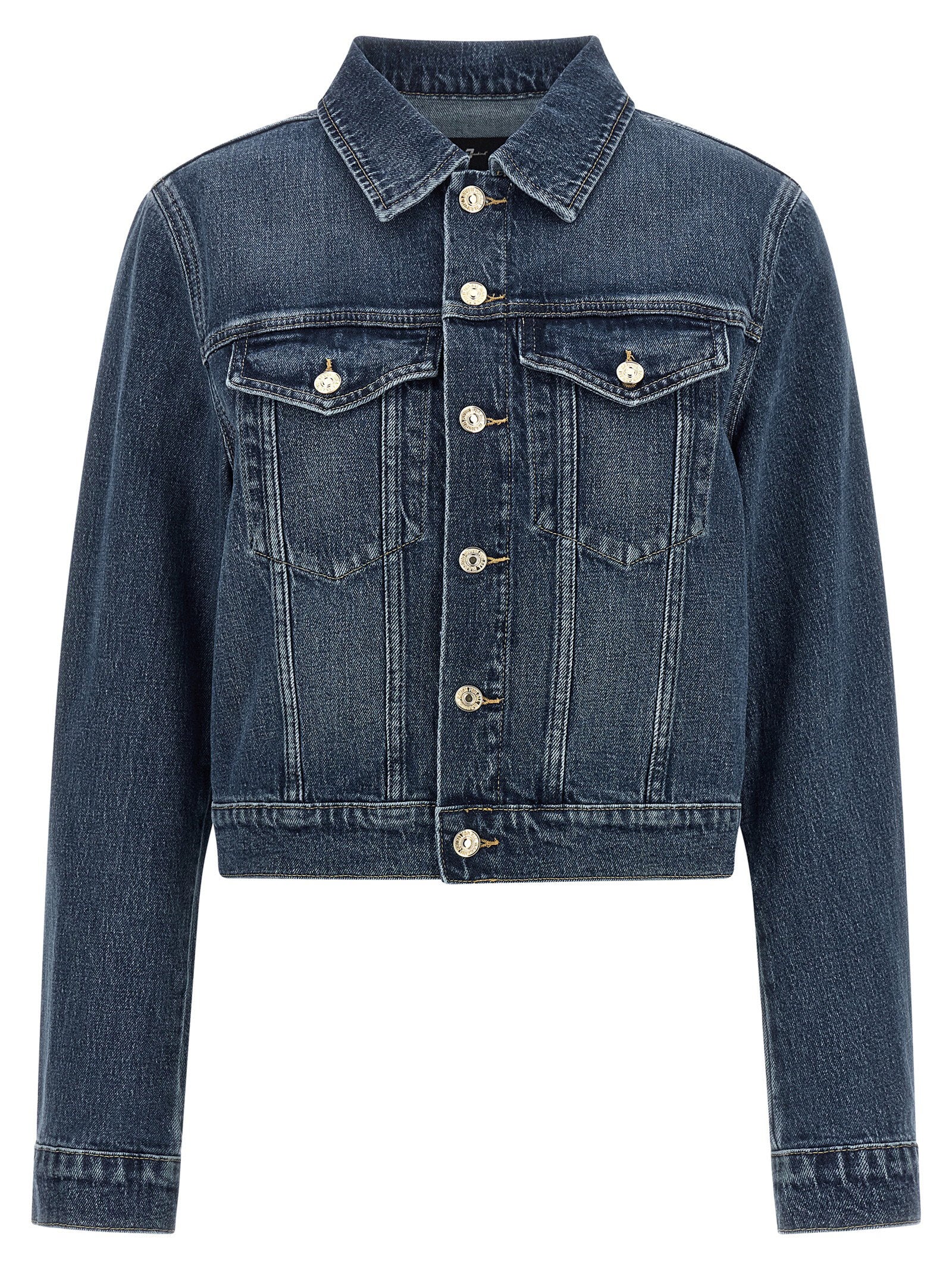 7 For All Mankind 7 For All Mankind Darted Shrunken Jacket