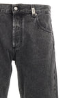 Alexander McQueen Alexander McQueen Metal Plate Jeans