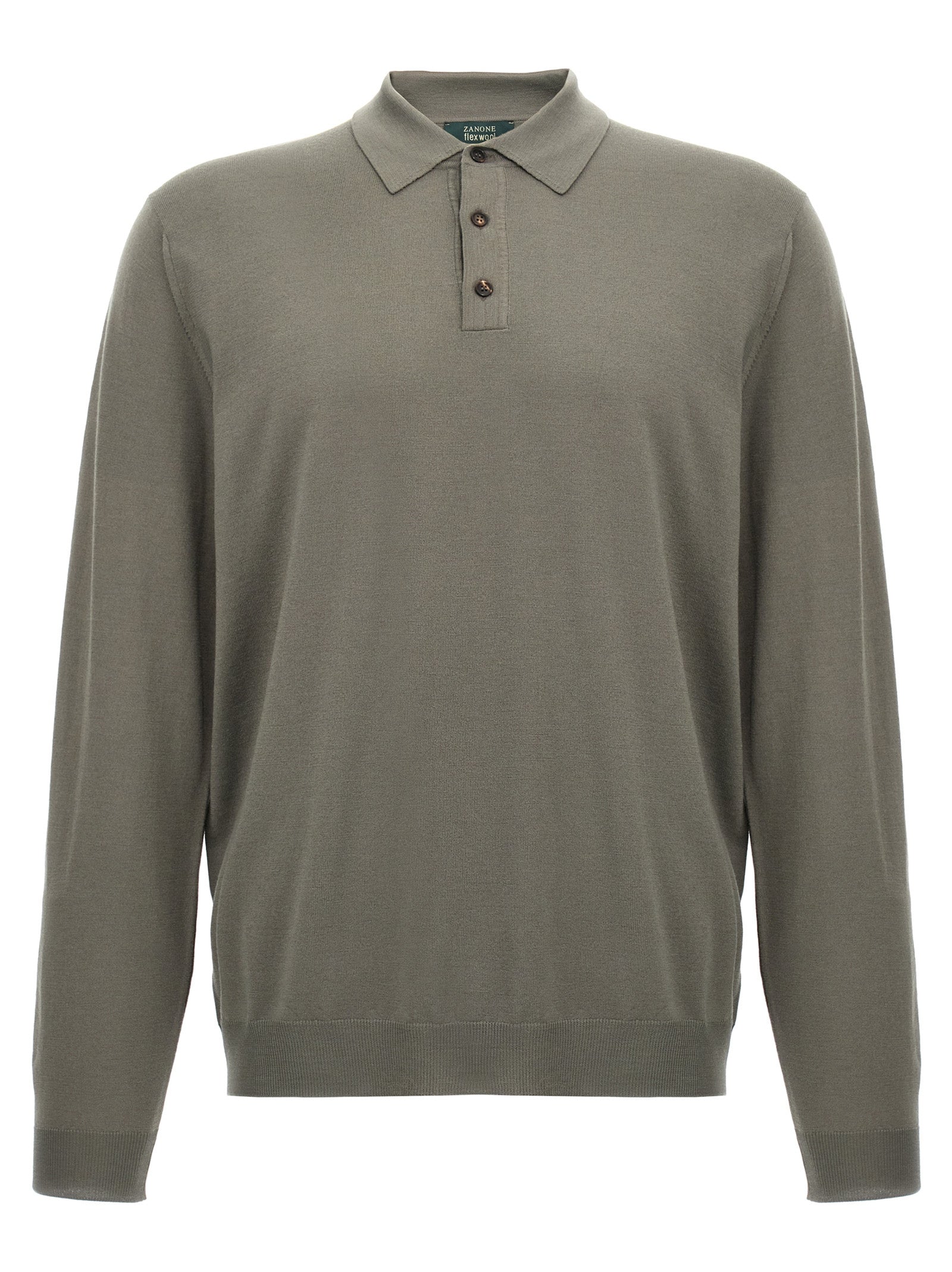 Zanone Zanone Wool Polo Shirt