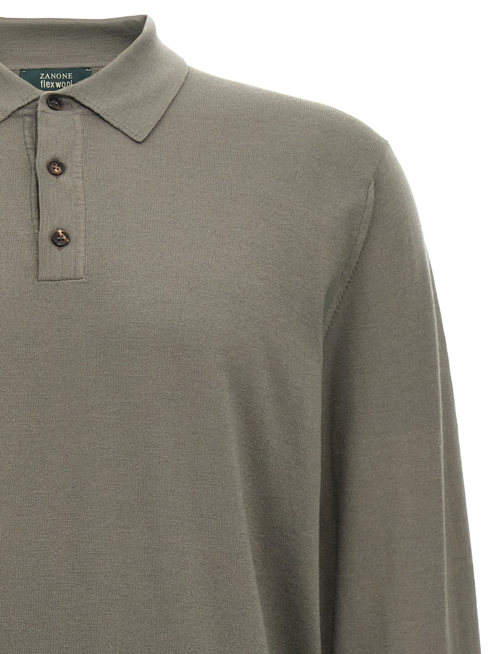 Zanone Zanone Wool Polo Shirt