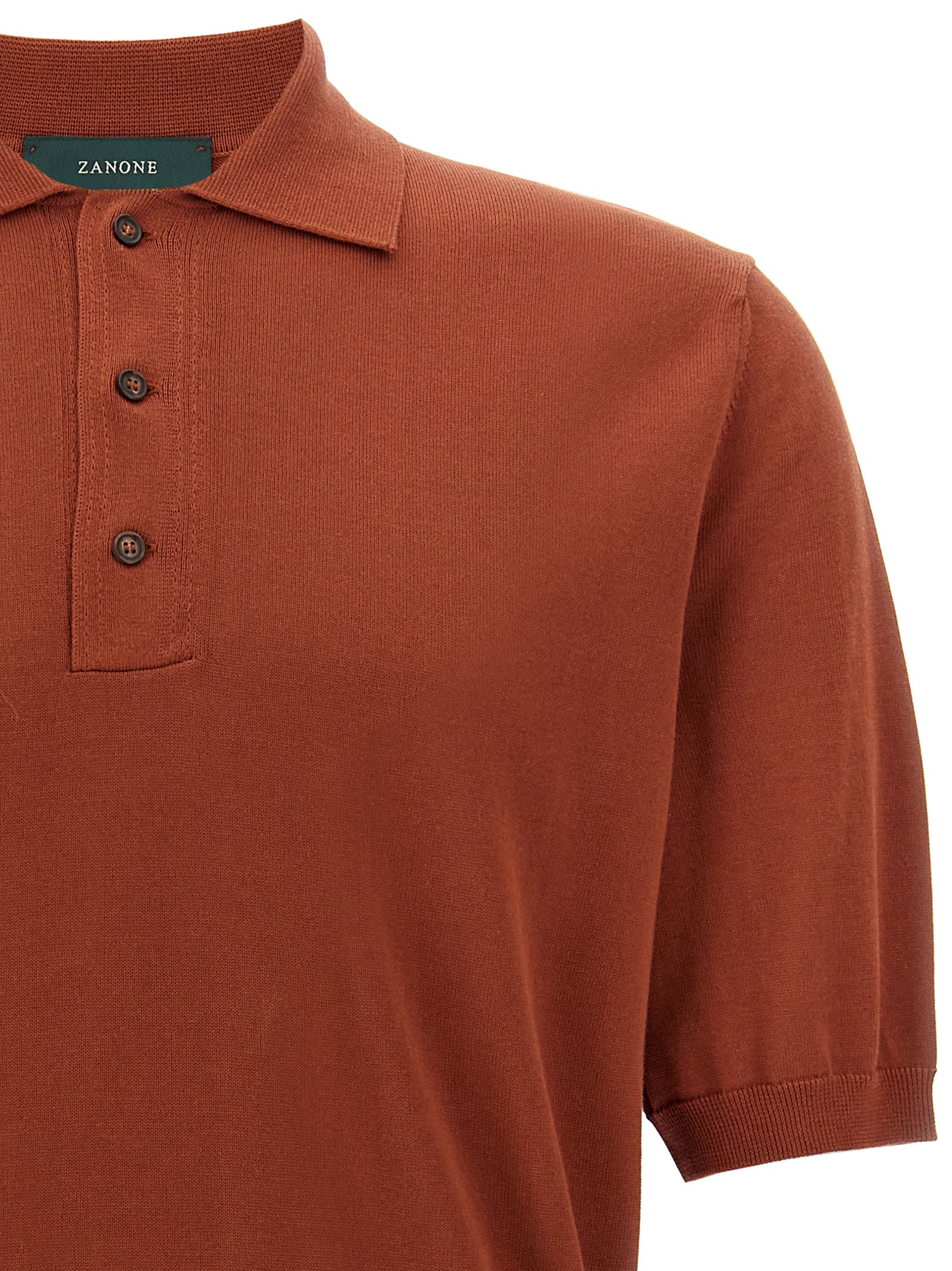 Zanone Zanone Cotton Polo Shirt