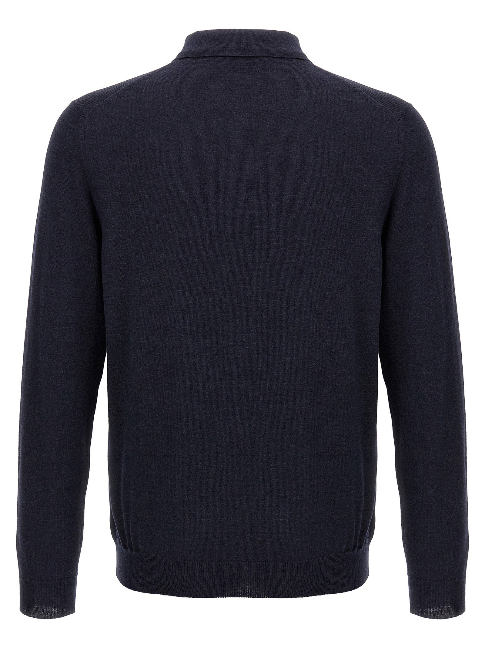 Zanone Zanone Virgin Wool Polo Shirt
