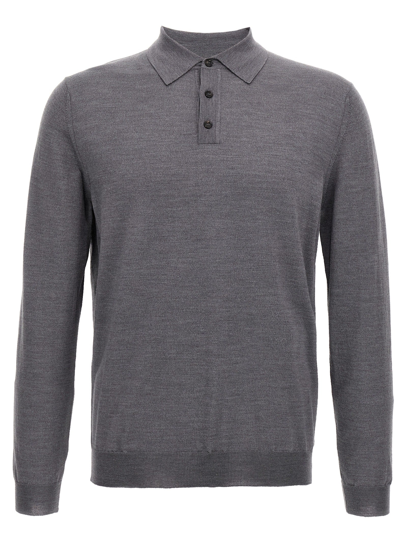 Zanone Zanone Virgin Wool Polo Shirt