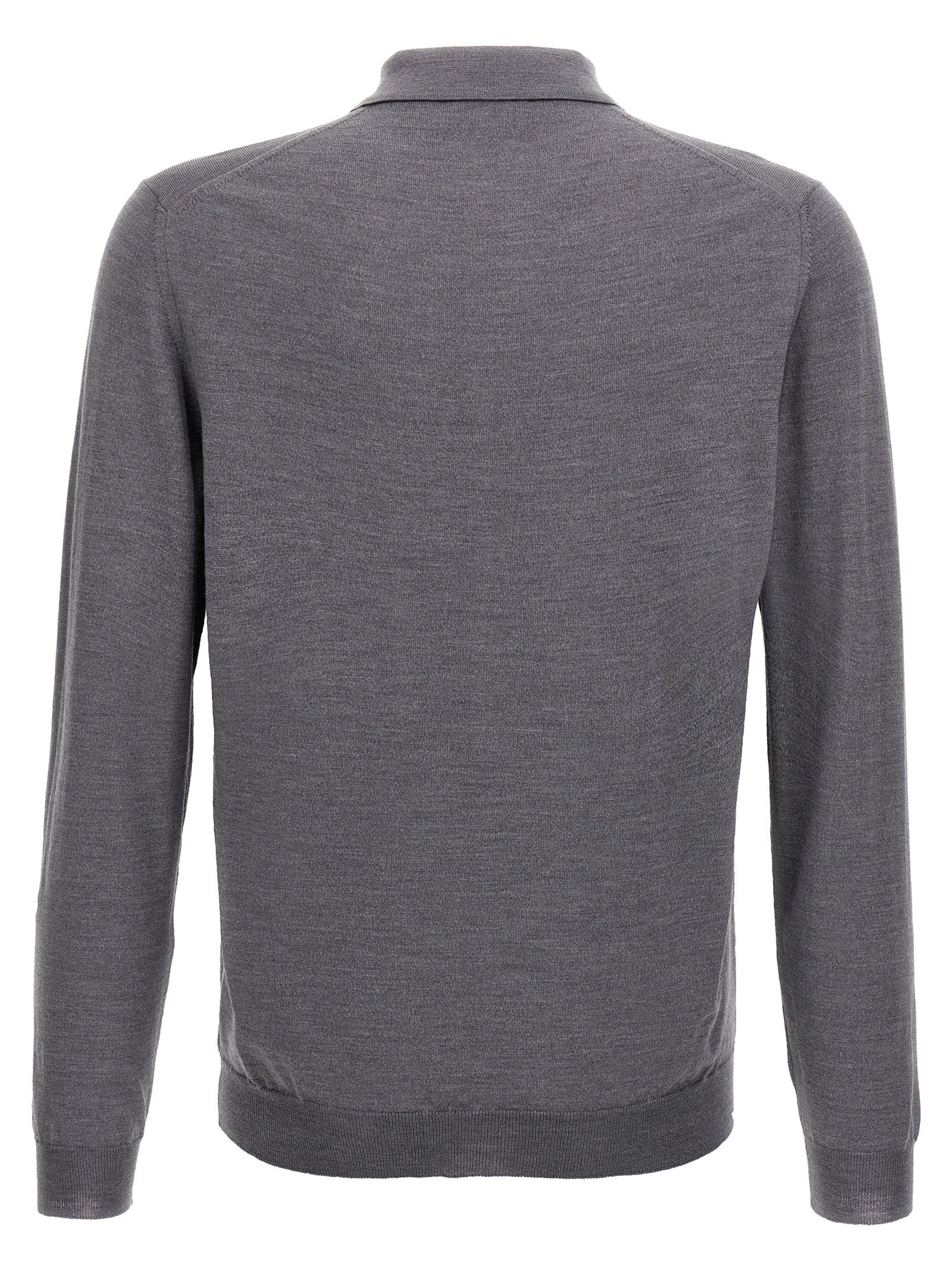 Zanone Zanone Virgin Wool Polo Shirt